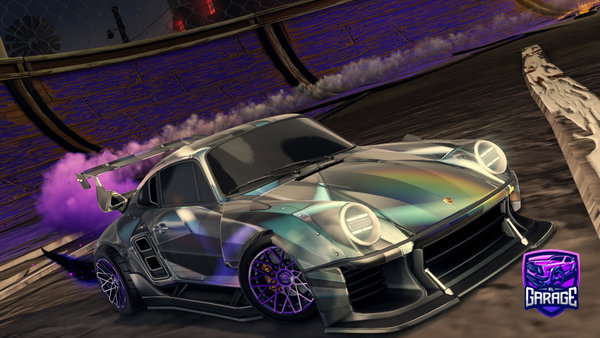 A Rocket League car design from CandyMuncherPro