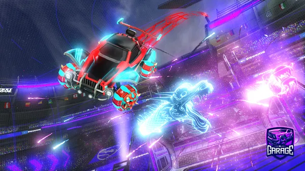 A Rocket League car design from Dedanieloman