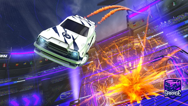 A Rocket League car design from hussgh148