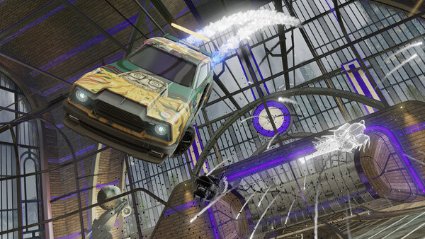 A Rocket League car design from dayvees