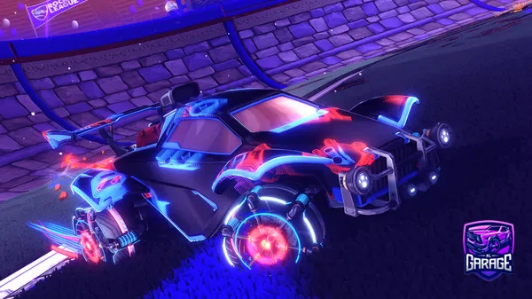 A Rocket League car design from Raiyu