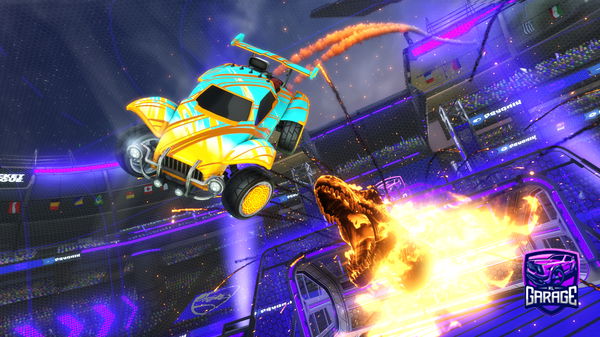 A Rocket League car design from mattmations