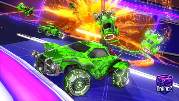 A Rocket League car design from ImLunarz