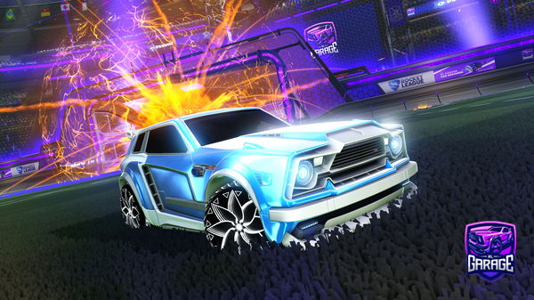 A Rocket League car design from JoacoEstefan