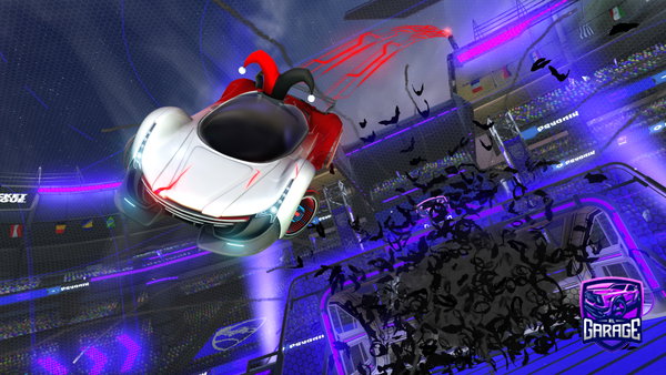 A Rocket League car design from lawnshypercam