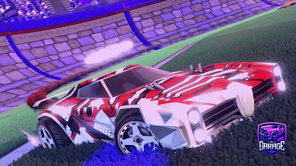 A Rocket League car design from Vrust