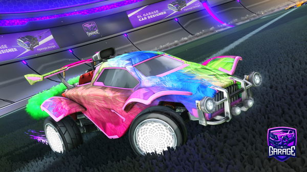 A Rocket League car design from BoxedByAhmedxD