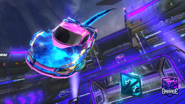 A Rocket League car design from sinkisdum