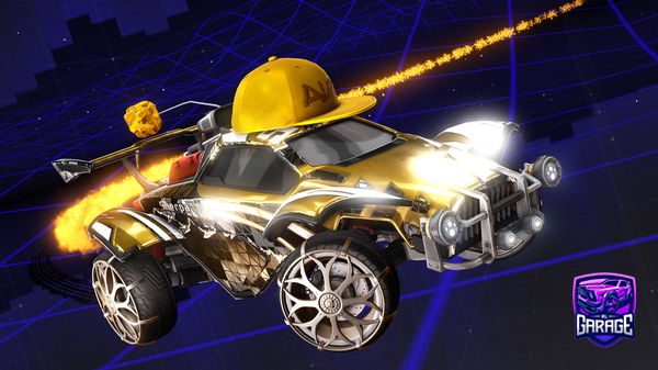 A Rocket League car design from Keizanx