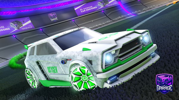 A Rocket League car design from Duckknight28