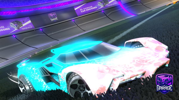 A Rocket League car design from dieguilin
