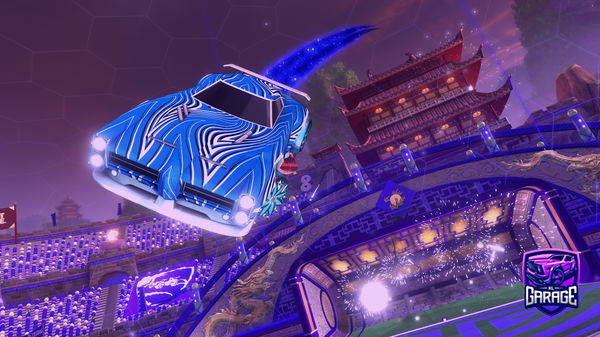 A Rocket League car design from ravalloni