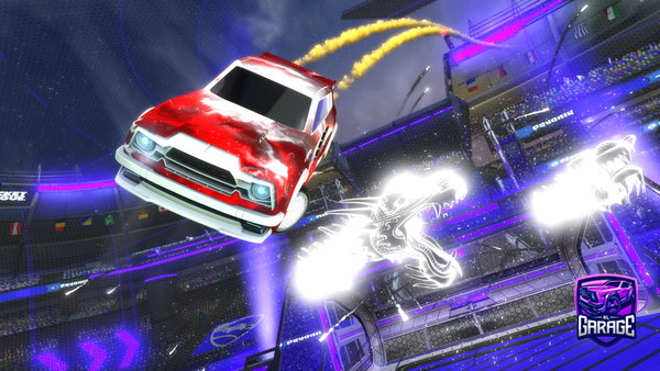 A Rocket League car design from Berneray