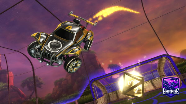 A Rocket League car design from luinartor