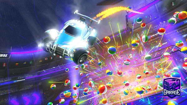 A Rocket League car design from ethanthegoaat