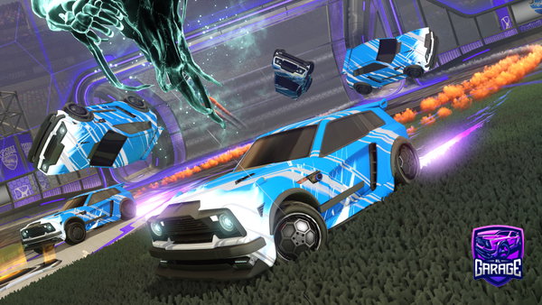 A Rocket League car design from ueuwje