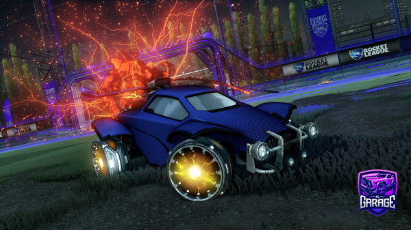 A Rocket League car design from thegatherer