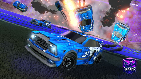 A Rocket League car design from ArmL