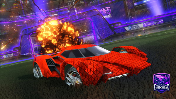A Rocket League car design from LGTV14