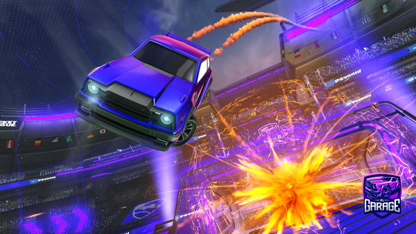 A Rocket League car design from twisty_scrawl3