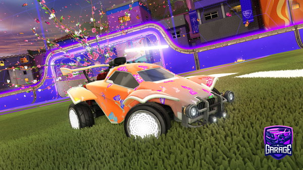 A Rocket League car design from Saltyboypro