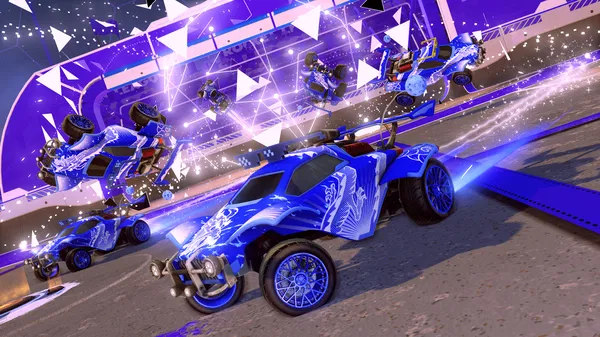 A Rocket League car design from vxairz