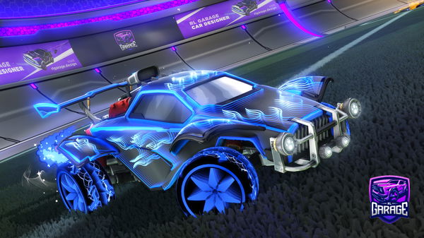 A Rocket League car design from anohre