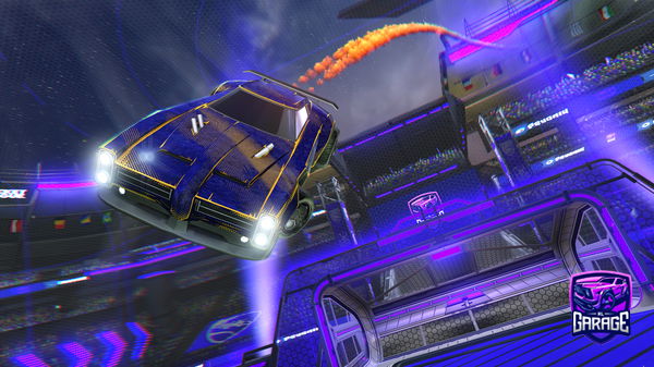 A Rocket League car design from MeesterBlokje