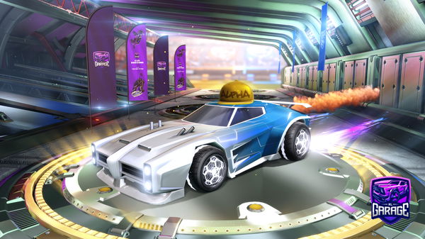 A Rocket League car design from KayakBackwards