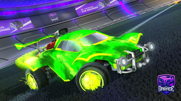 A Rocket League car design from zen_2011