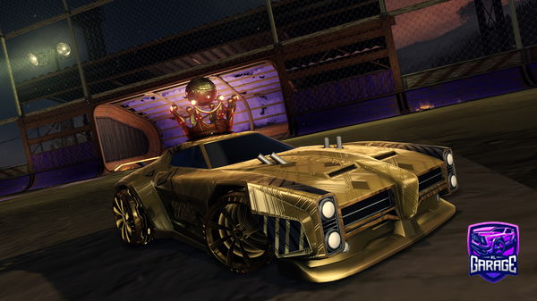 A Rocket League car design from abspielen