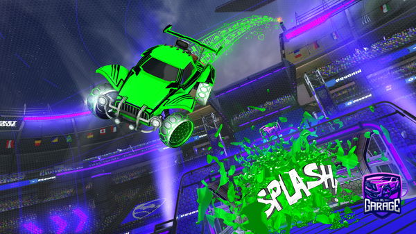 A Rocket League car design from Takethophiesastrade