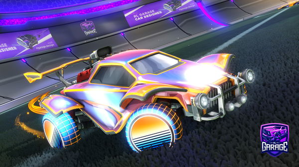 A Rocket League car design from Anko_67