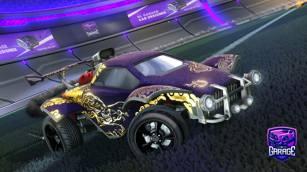 A Rocket League car design from br3cci144