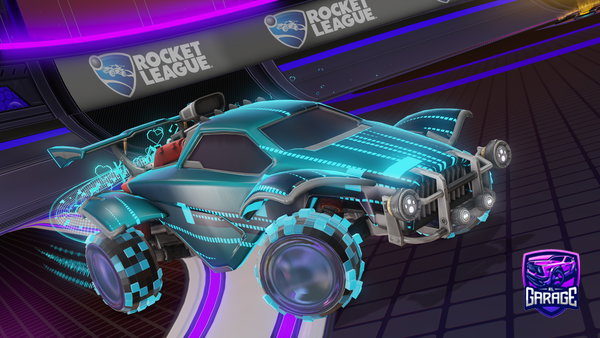 A Rocket League car design from Fyniti