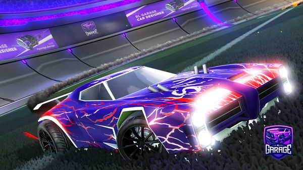 A Rocket League car design from toxicnik