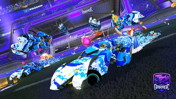 A Rocket League car design from Dragonshadows