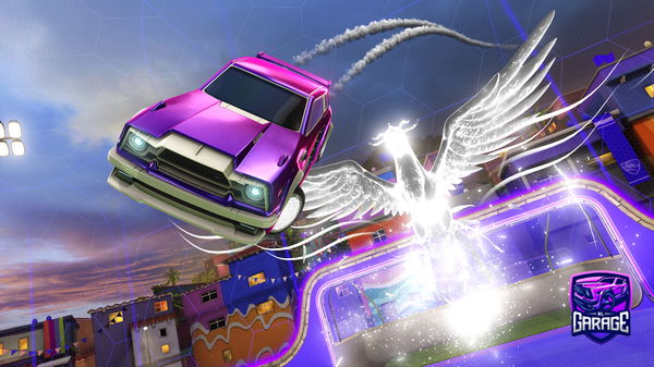 A Rocket League car design from MGR64