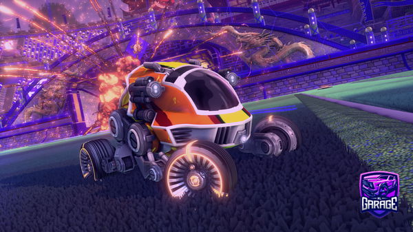 A Rocket League car design from FunkyMunkeyy