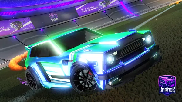 A Rocket League car design from ToastRL0_0