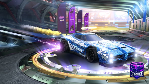 A Rocket League car design from Caledfc22