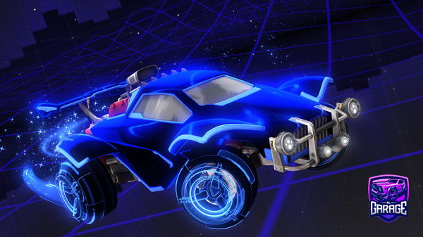 A Rocket League car design from Circ1es