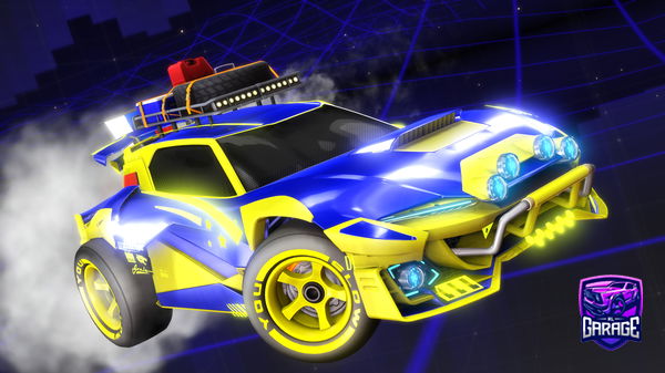 A Rocket League car design from MaximKish_15