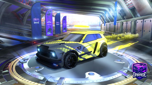 A Rocket League car design from supaMcnugget