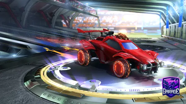 A Rocket League car design from FROZENMANGO