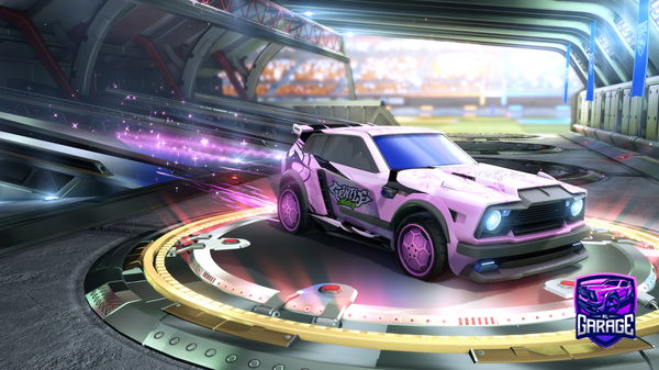 A Rocket League car design from Ashtvn_Ty