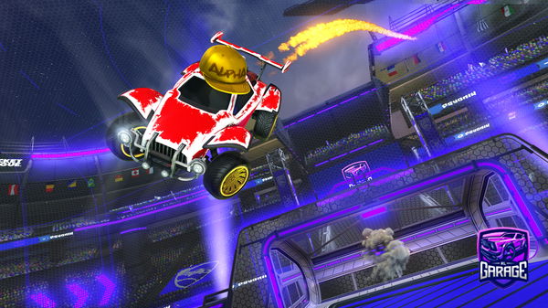 A Rocket League car design from VersionDragon