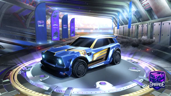 A Rocket League car design from DarkNightp07