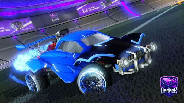 A Rocket League car design from AliLeGrosDindon