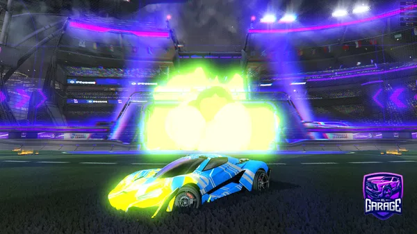 A Rocket League car design from trublud